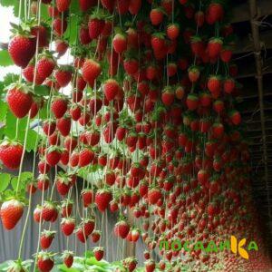 Клубника ампельная Анастасия купить по цене от 370р. в интернет-магазине «Посадика» с доставкой почтой в в  и по всей России – [изображение №1].